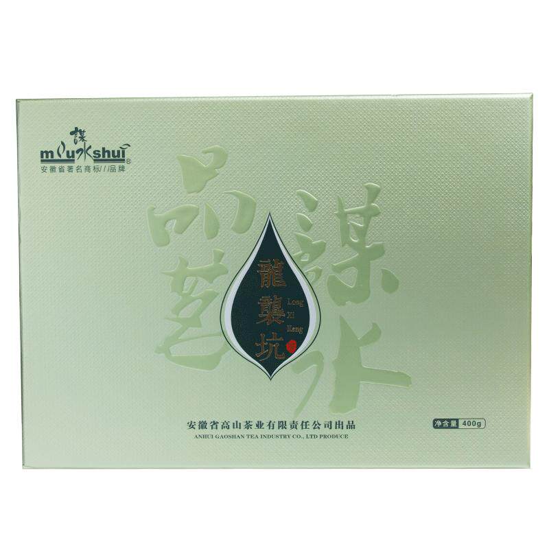 绿茶2026新茶安徽池州贵池霄坑野生茶肖坑村茶叶高山400g礼盒装