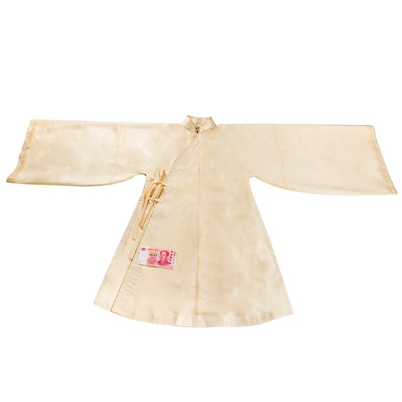 汉宫记【瑞羊】明制汉服长袄女立领斜襟织金纱提花长衫中国风春夏