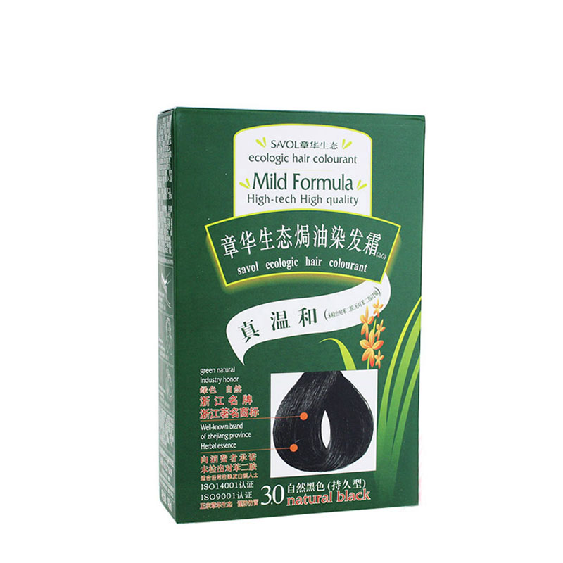 章华生态焗油防过敏140ml染发膏