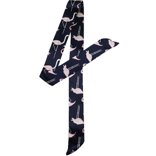 包邮系缠绑链条包包手柄丝巾手提包小丝带配饰包带女士帽带头巾夏