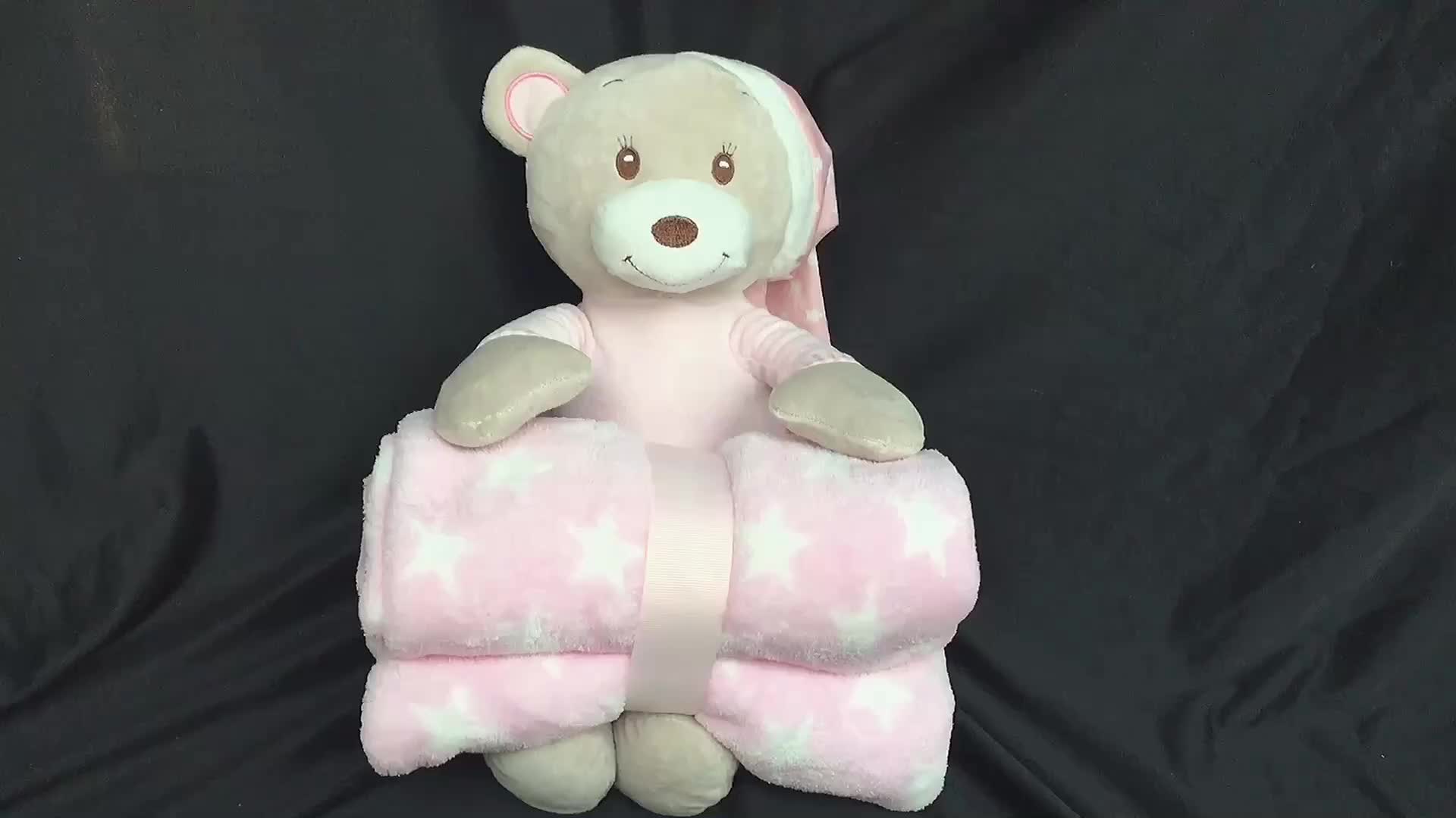 2018 Hot Selling New Cheap Plush Toy For Kids Lovely Plush Toy With Blanket - Buy Hot Selling