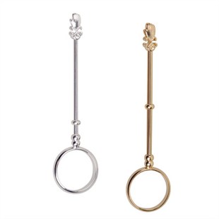 新款烟架情侣抽烟戒指夹烟器男女防手指黄玫瑰花权杖佛手烟托指环