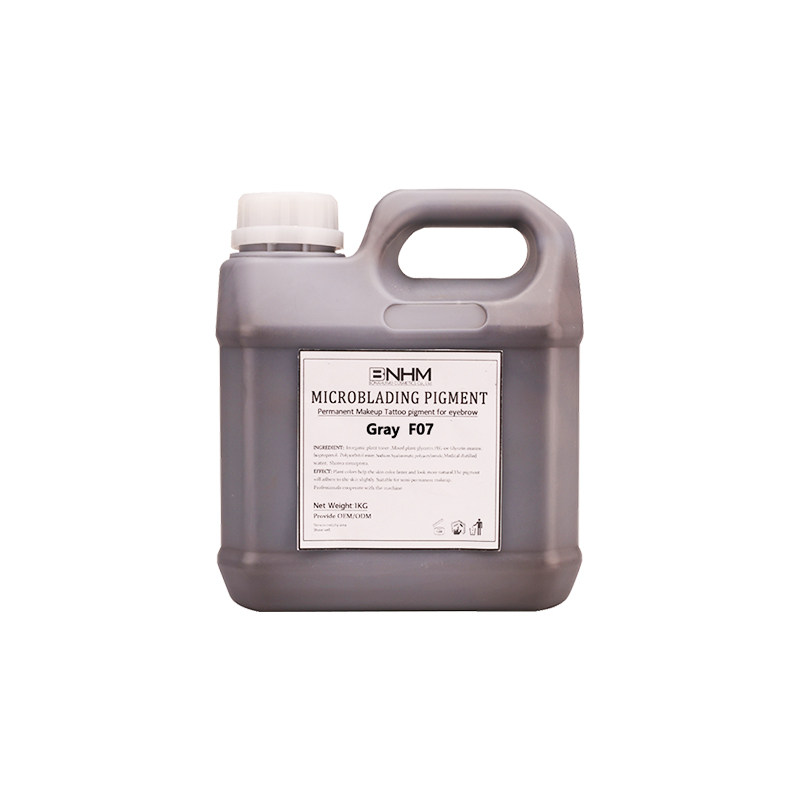 博纳汇美纹绣公斤装大桶色料纯植物出口分装纹眉眼线唇色料ODMOEM