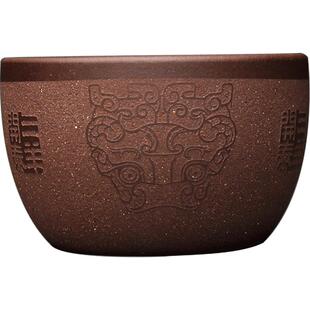 茗阳宜兴全紫砂杯闻香茶盏小杯子赏茶品茗杯茶碗功夫茶杯茶具茶盅