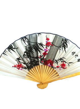 50*90cm装饰大挂扇绢布婚庆道具