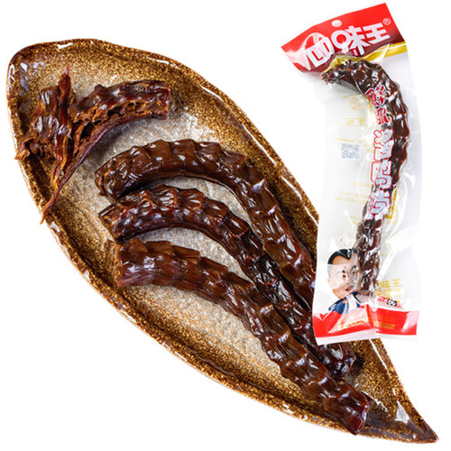 干鸭脖手撕风干零食60g*10根湖南特产辣小吃成人款四味王鸭脖整根