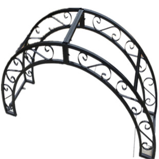 大型铁艺圣诞树拱门圣诞节圆环花环装饰婚礼婚庆道具装饰花门架子