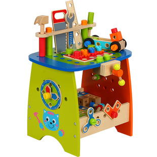 儿童动手拆装拧螺丝修理玩具仿真过家家宝宝工具箱套装工具台男