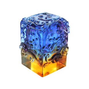 琉璃九龙印章刻字办公摆件高档创意实用礼品送老师同学聚会纪念