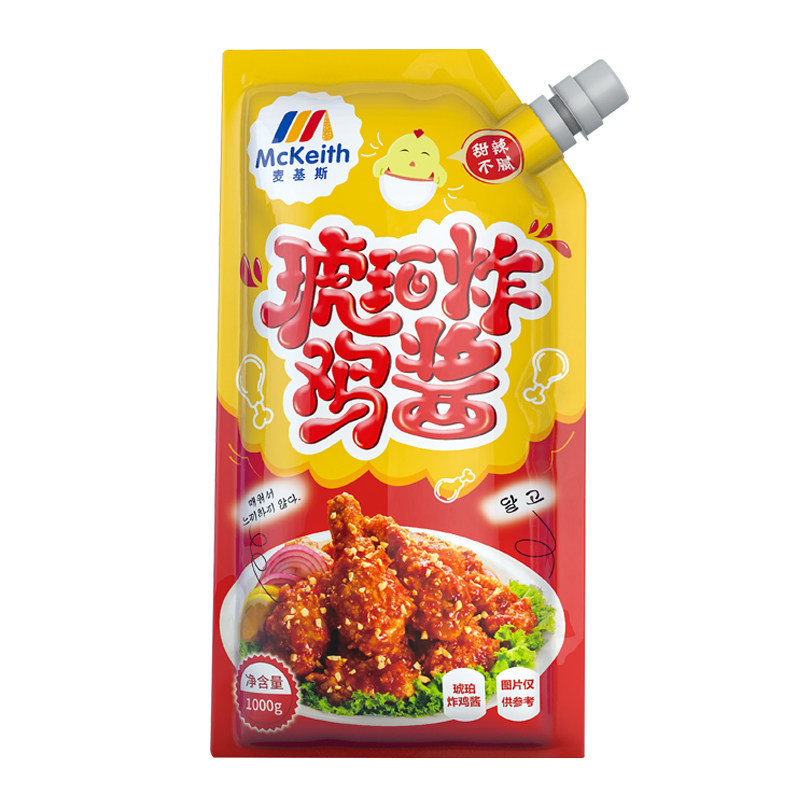 麦基斯韩式酱料辣味啤酒炸鸡