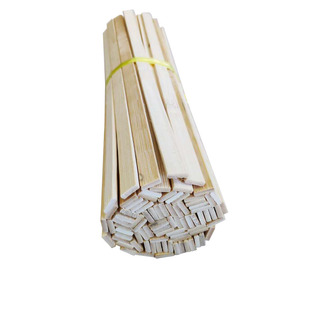 竹子竹片竹条竹丝手工DIY竹料模型材料鸟笼小竹片薄篾片方竹条子