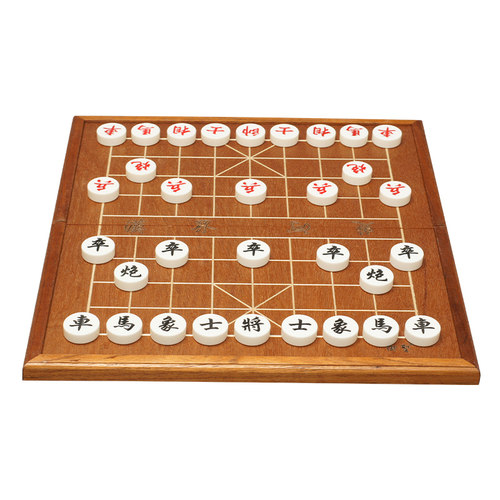 御圣亚克力象棋大号中国象棋高档像棋塑料耐摔小号橡棋儿童相棋子