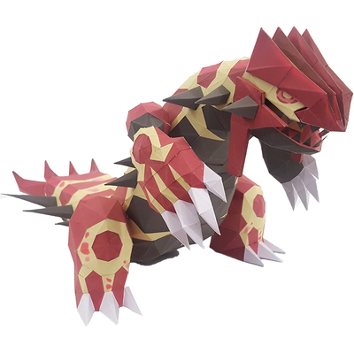 新品口袋妖怪mega原始diy盖欧卡