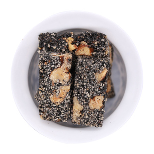 黑芝麻核桃片酥500g黑芝麻核桃糕糖零食小吃手工传统芝麻片零食