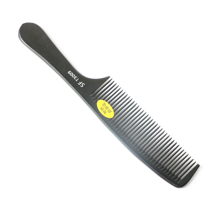 黑色加厚手柄发型师耐高温电木梳