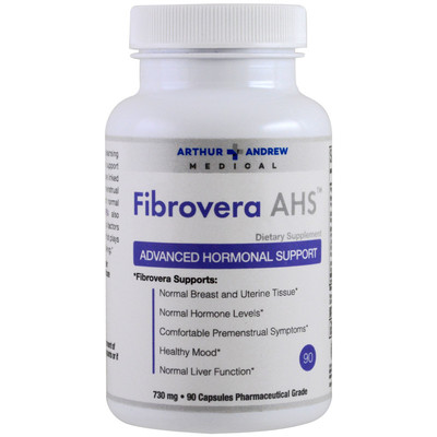 美国FibroVera AHS 90粒Arthur Andrew女葆正品l菲帛激素平衡