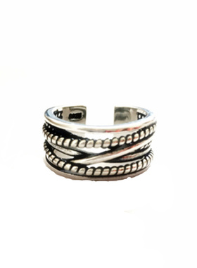 欧美混搭复古戒指女日韩简约潮流