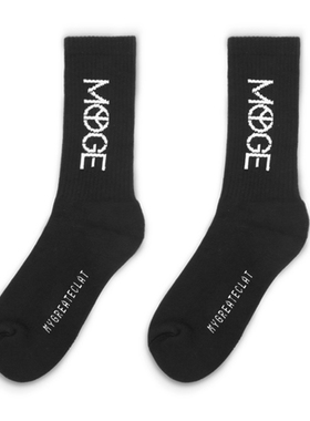 MYGE 2018F/W CREW SOCKS 纯棉毛巾底中筒袜