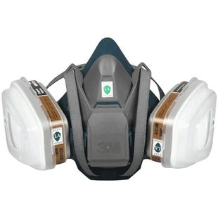 3M防毒面具喷漆专用6502QL防护面罩工业粉尘防毒化工气体防异味