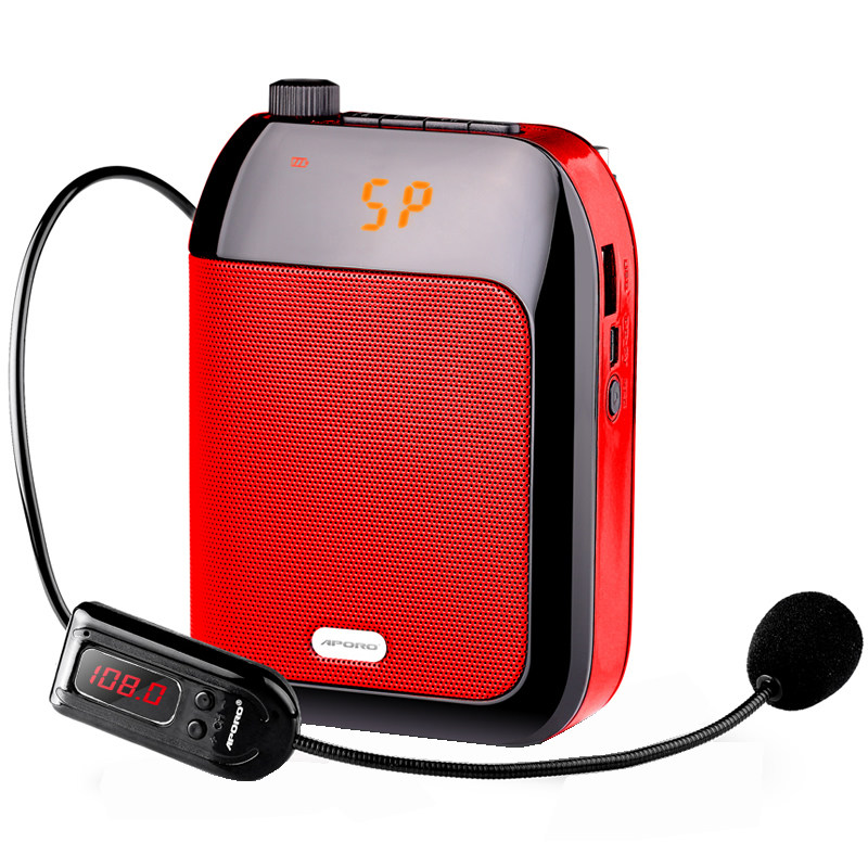 APORO T91小扩音器教学无线耳麦扩音器教师专用蜜蜂讲课腰挂话筒