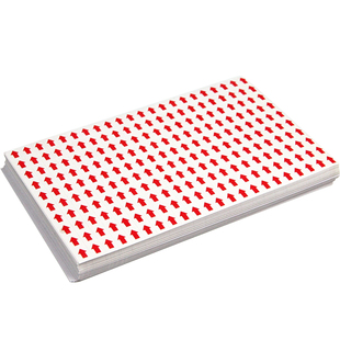 亚信不干胶不良品标签贴80张红色箭头标签返修记号小型方向不合格口取纸待处理物料状态标签贴