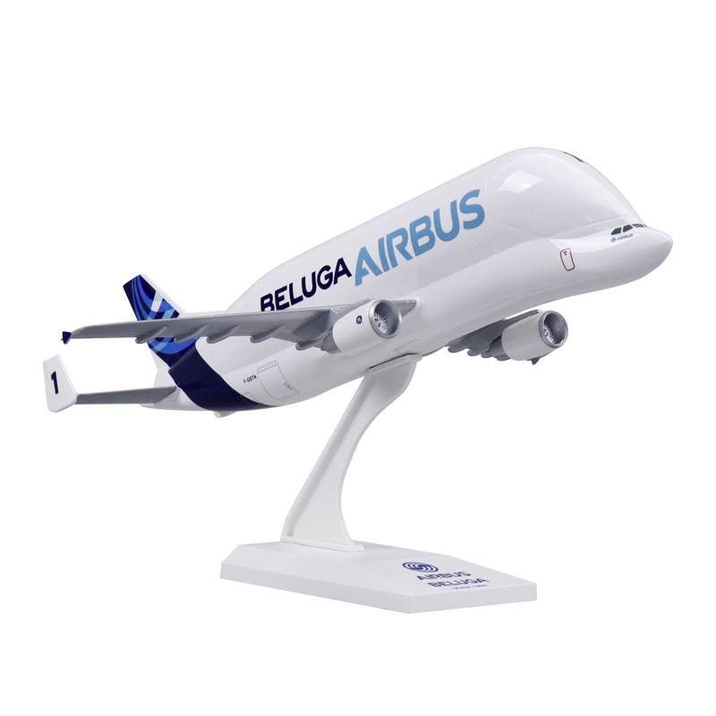 大白鲸a300-600st塑料飞机模型