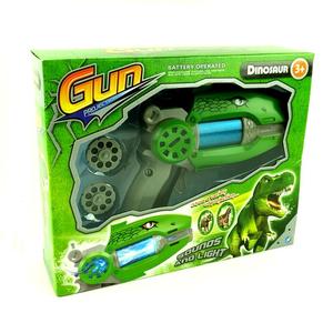 玩具投影枪闪光音乐 动物鲨鱼海豚恐龙熊猫狮子老虎斑马 儿童认知