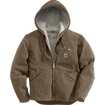 carhartt夹克连帽羊毛内里保暖