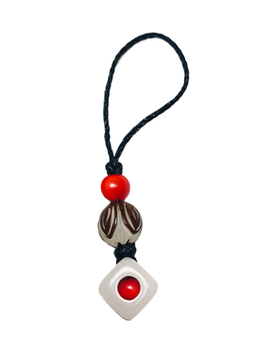 盖伦手工店玲珑骰子diy钥匙扣女