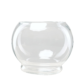 简约大号玻璃花瓶透明创意圆球绿萝室内鱼缸圆形水培水养植物器皿