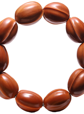 精品鲨鱼背橄榄核手串文玩核雕