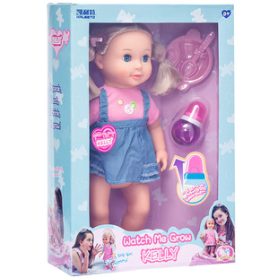 凯利特长高娃娃女孩过家家玩具仿真互动洋娃娃流泪凯莉礼盒套装
