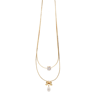 standii手作叠戴双层ins项链