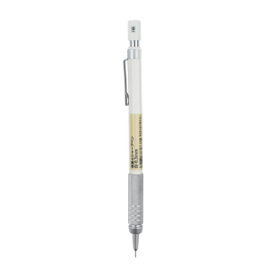 MUJI无印良品文具自动铅笔低重心白色杆金属握手 0.5/0.3mm