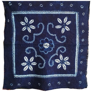 扎染小方巾云南大理白族手工学生交作业民族风特色礼物工艺品头巾