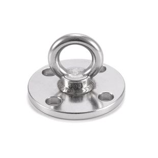 304不锈钢空中瑜伽固定盘 沙袋秋千吊床吊椅吊环圆盘挂盘屋顶吸盘