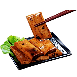 周义手磨豆干小零食香辣豆腐干小包装休闲食品非鱼豆腐网红小吃