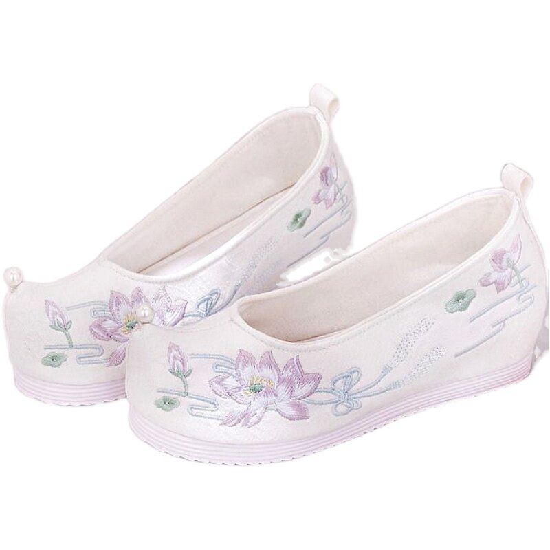 内增高绣花鞋汉服古风汉鞋