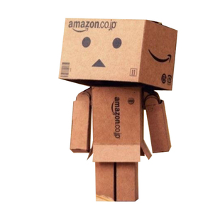 送制作视频豪华版纸箱人阿愣阿楞活动版Danboard手办公仔3d纸模型