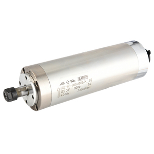 雕刻机主轴电机800/1.5/2.2/3.0/3.2/4.5/5.5KW昌盛+CS高速电主轴
