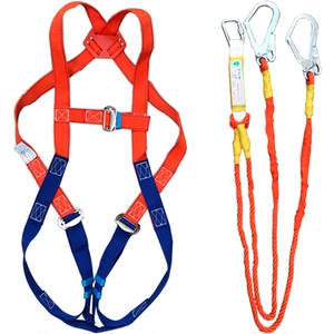 建筑工地用安全带高空作业攀爬防坠落腰带双背电力抢险保险绳加长