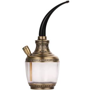 男女士粗细烟水烟斗有机玻璃水过滤烟嘴烟筒水烟壶烟壶烟袋锅两用