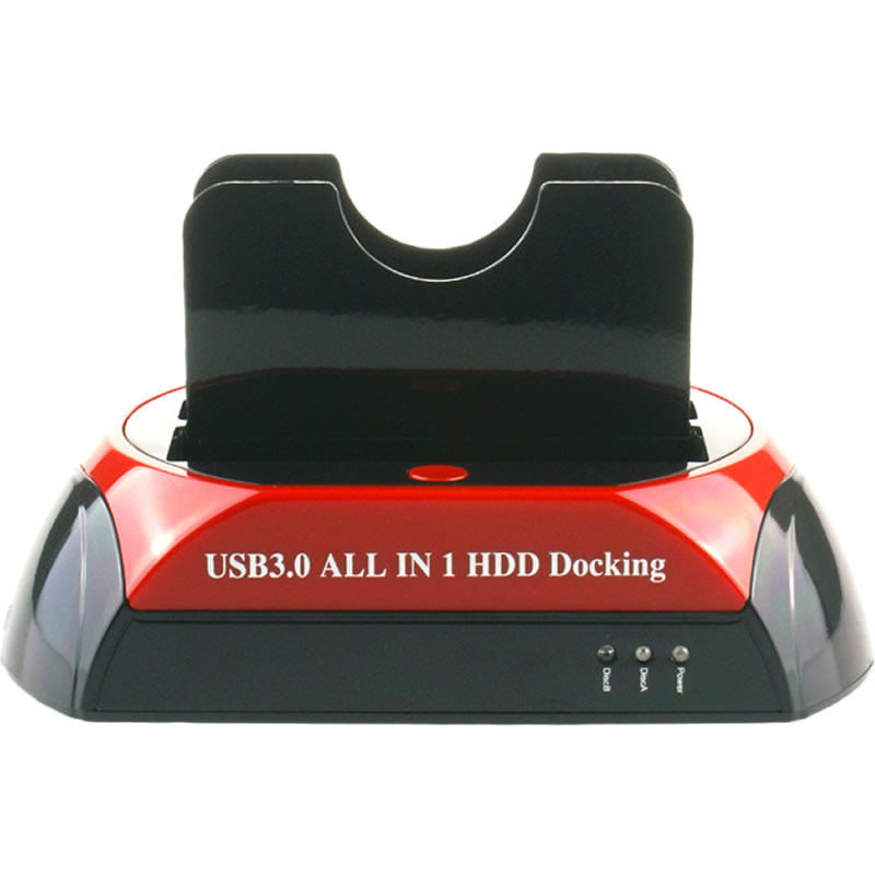 独立usb3.0移动串口并口外置SSD硬盘盒2.5/3.5寸ide/sata通用底座
