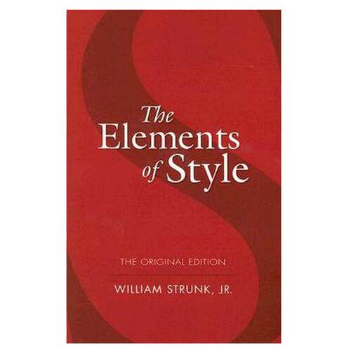 现货 The Elements of Style 英文原版 风格的要素 豆瓣9分 进口原版
