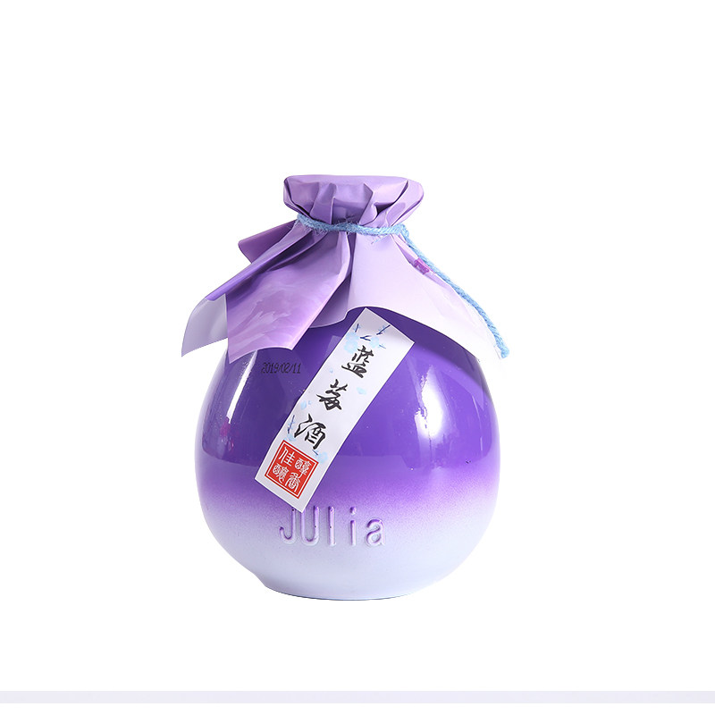 蓝莓酒果酒少女500ml送礼桃花酒
