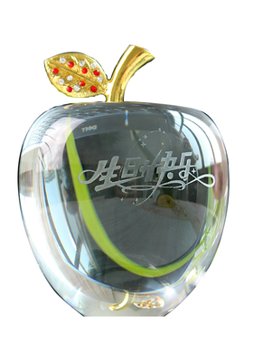 水晶小礼品柜台珠宝道具婚房摆件