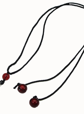 魔道衍生祖师蓝氏琉璃铃铛项链