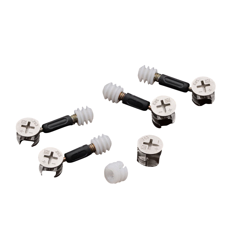 家具偏心轮连接件衣柜子小五金床木板材配件链螺丝母橱门扣件固定