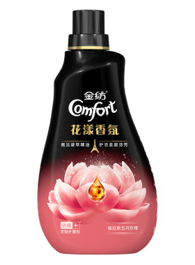 金纺花漾香氛玫瑰去除静电柔顺剂