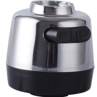 厨房水龙头过滤器网嘴防溅头两档出水头花洒式起泡器万向头家用